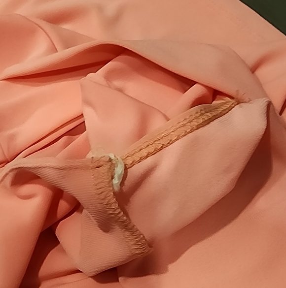 Star Vixen Stretchy Coral Sleeveless Dress - Picture 5 of 6